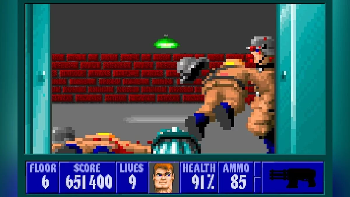 Скриншоты из Wolfenstein 3D / Картинка 9