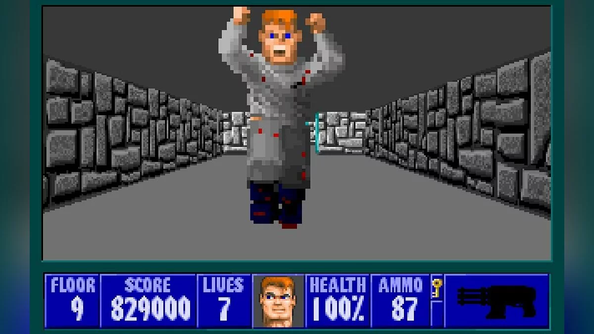 Скриншоты из Wolfenstein 3D / Картинка 10