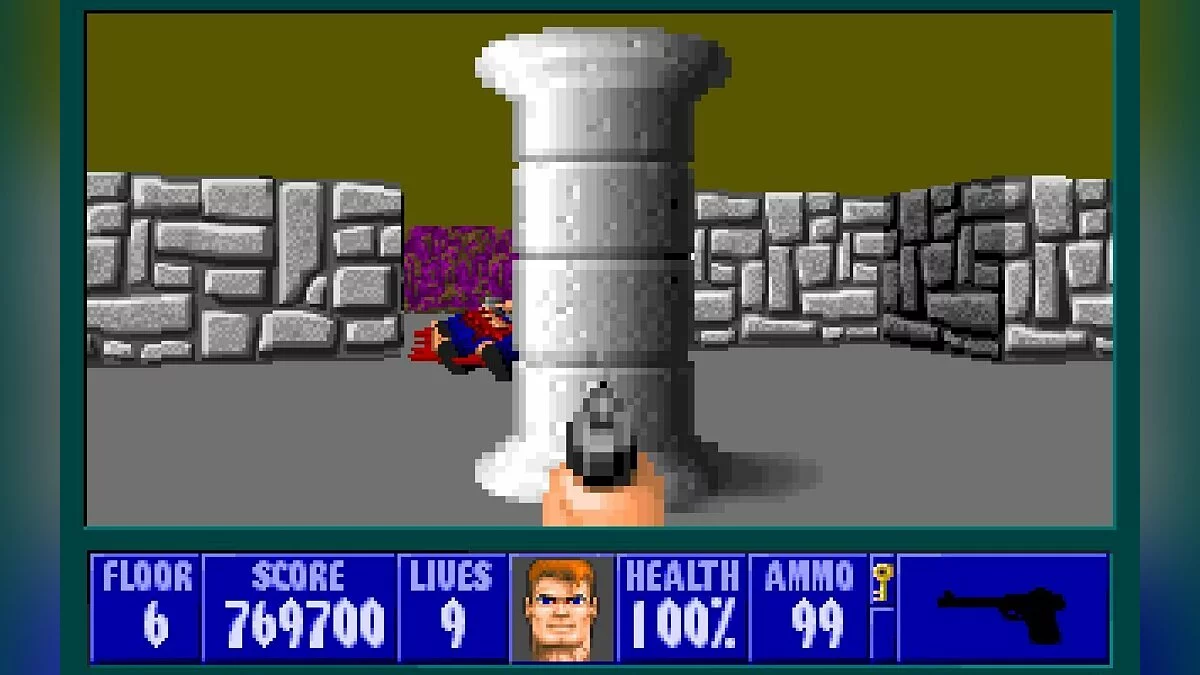Скриншоты из Wolfenstein 3D / Картинка 11