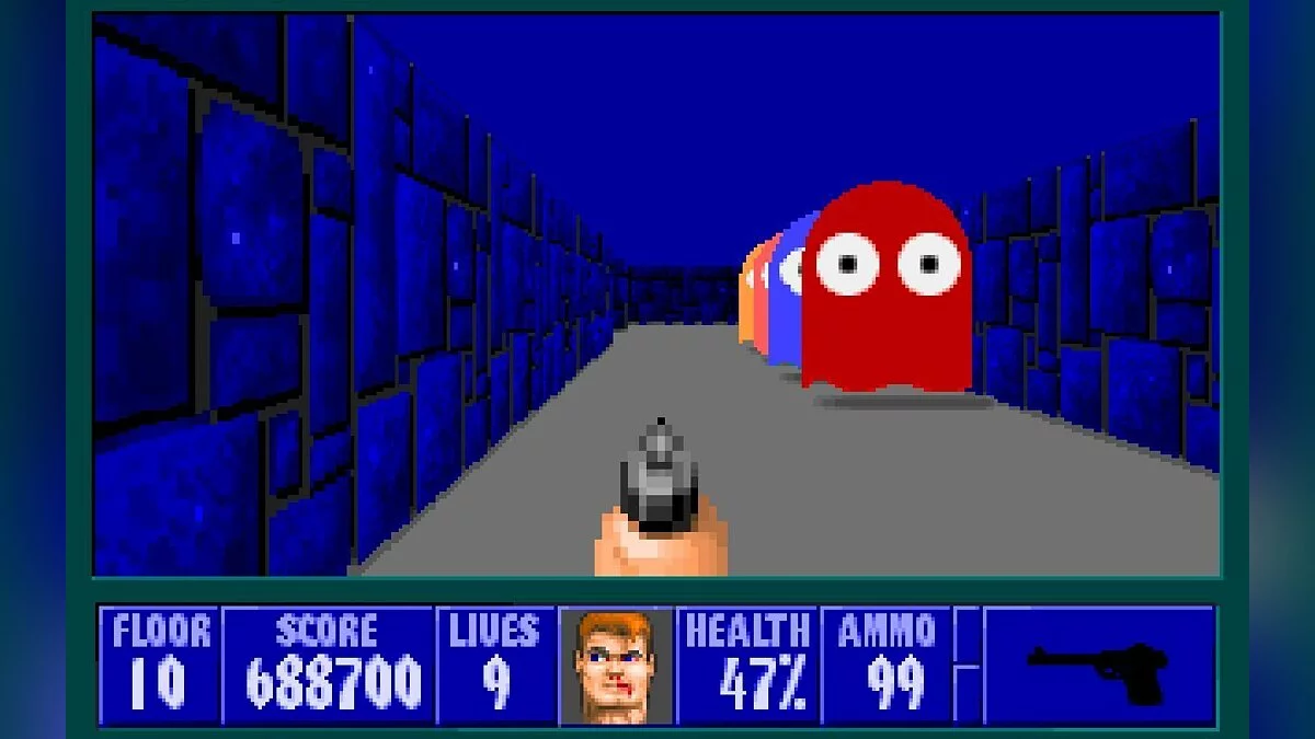 Скриншоты из Wolfenstein 3D / Картинка 16