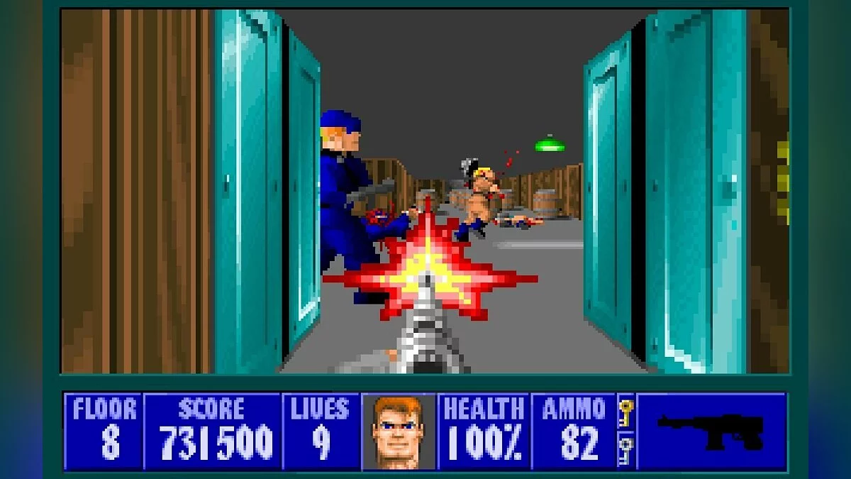 Скриншоты из Wolfenstein 3D / Картинка 18