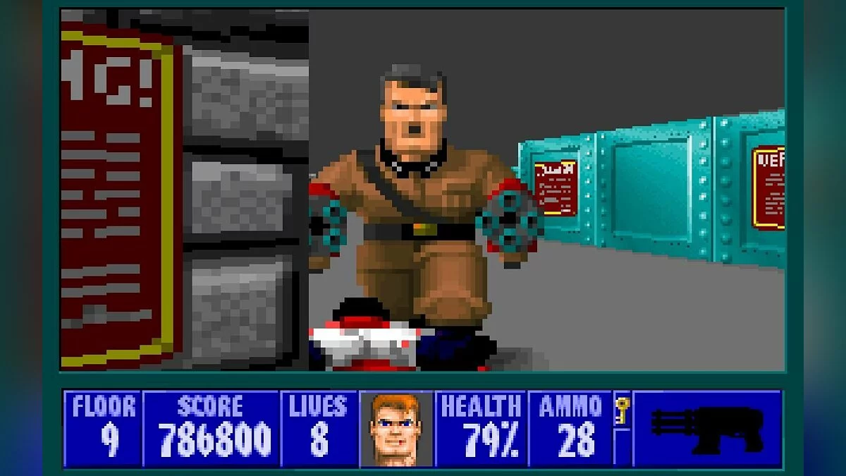 Скриншоты из Wolfenstein 3D / Картинка 20