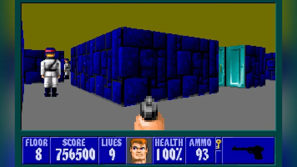Скриншоты из Wolfenstein 3D / Картинка 26