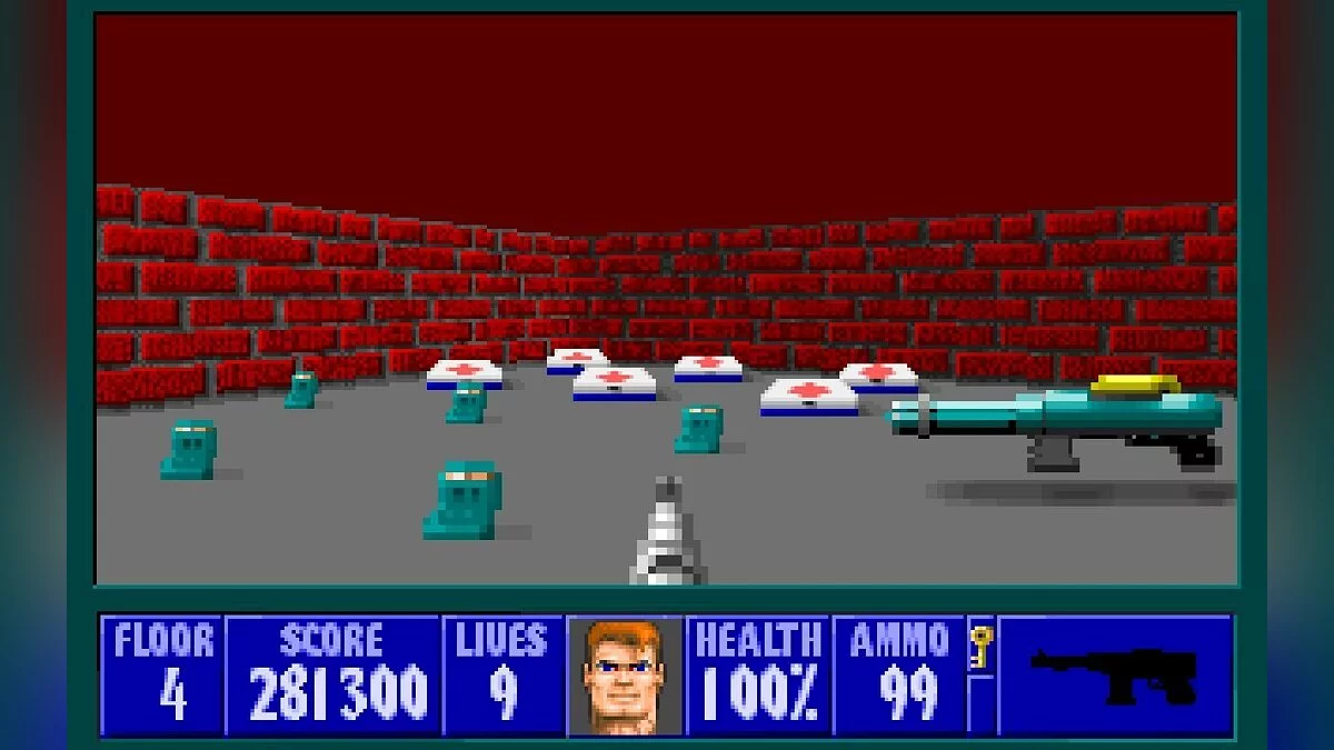 Скриншоты из Wolfenstein 3D / Картинка 27