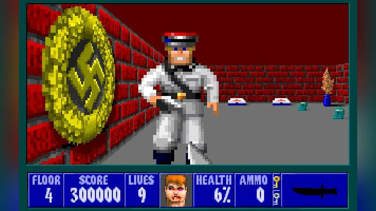 Скриншоты из Wolfenstein 3D / Картинка 28