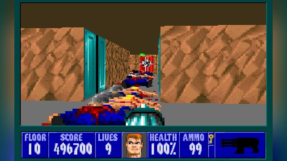 Скриншоты из Wolfenstein 3D / Картинка 31