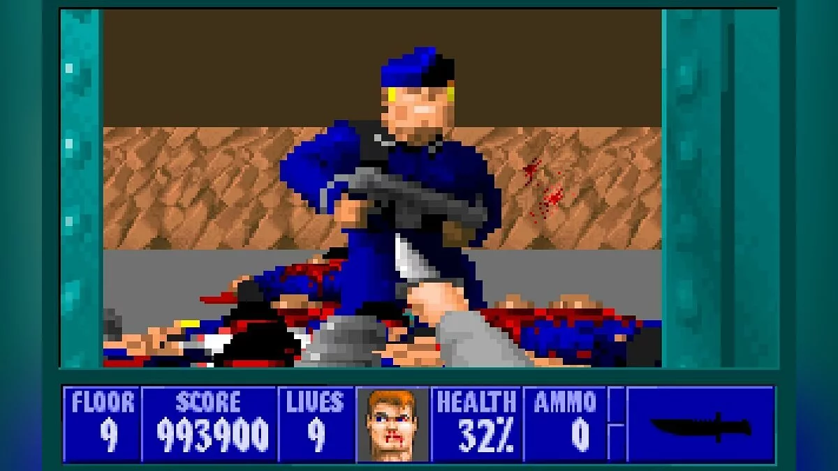 Скриншоты из Wolfenstein 3D / Картинка 34