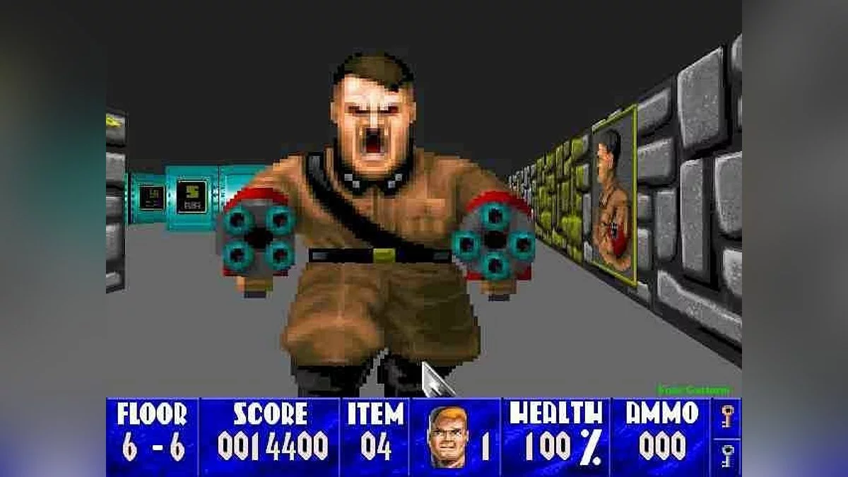 Скриншоты из Wolfenstein 3D / Картинка 35