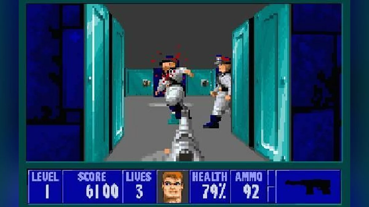 Скриншоты из Wolfenstein 3D / Картинка 39