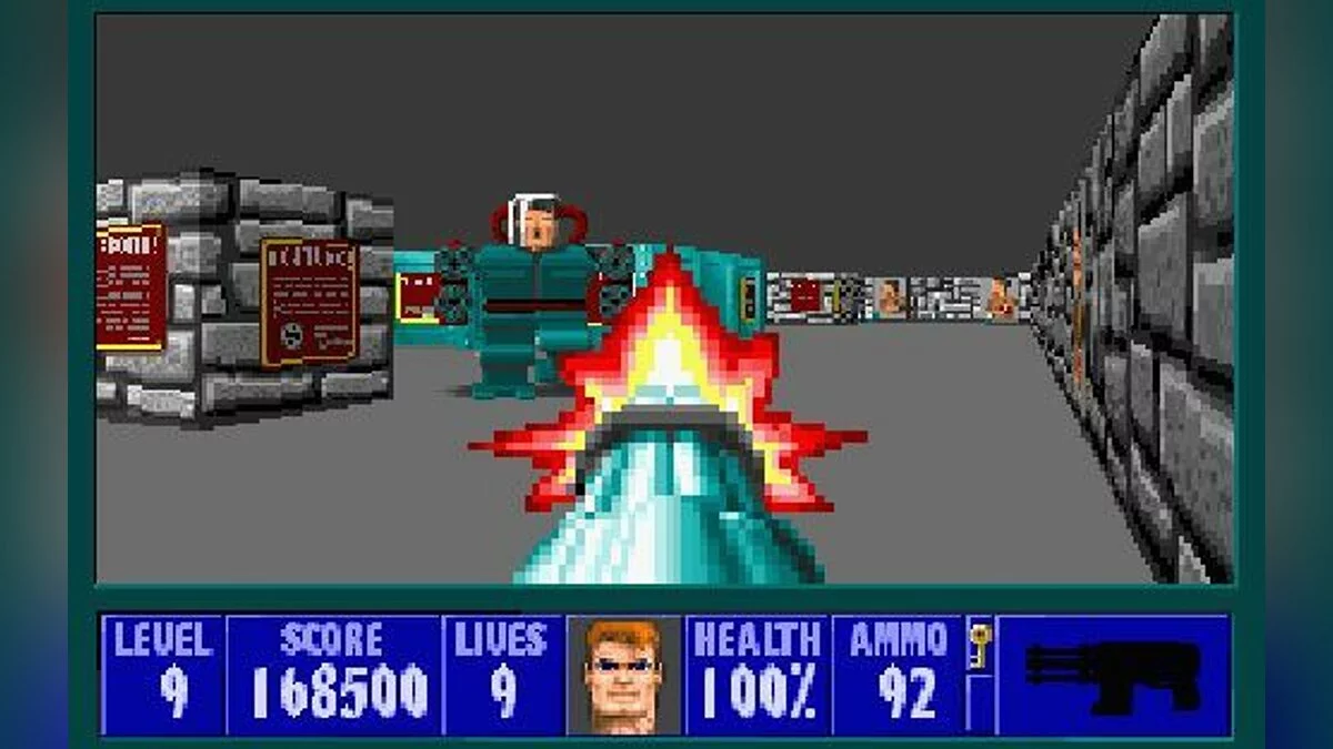 Скриншоты из Wolfenstein 3D / Картинка 40