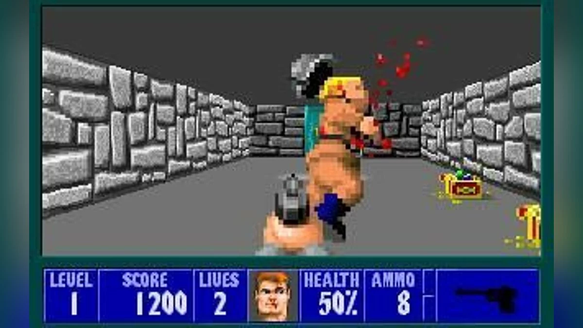 Скриншоты из Wolfenstein 3D / Картинка 42