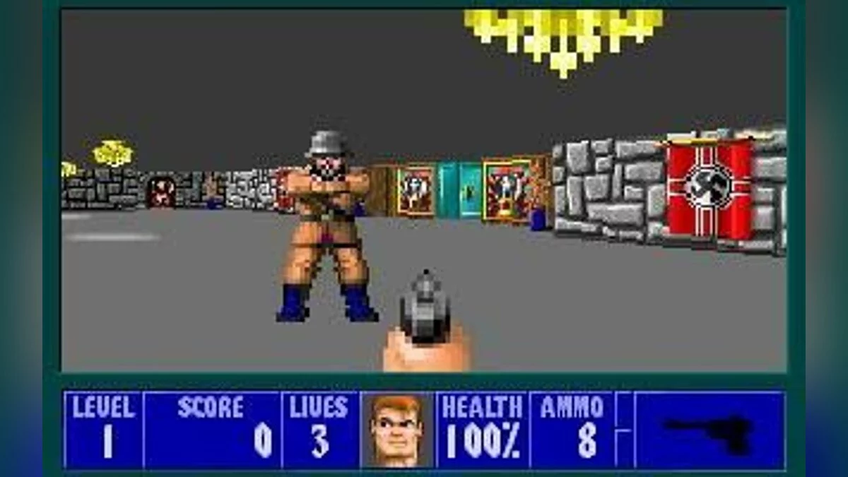 Скриншоты из Wolfenstein 3D / Картинка 43