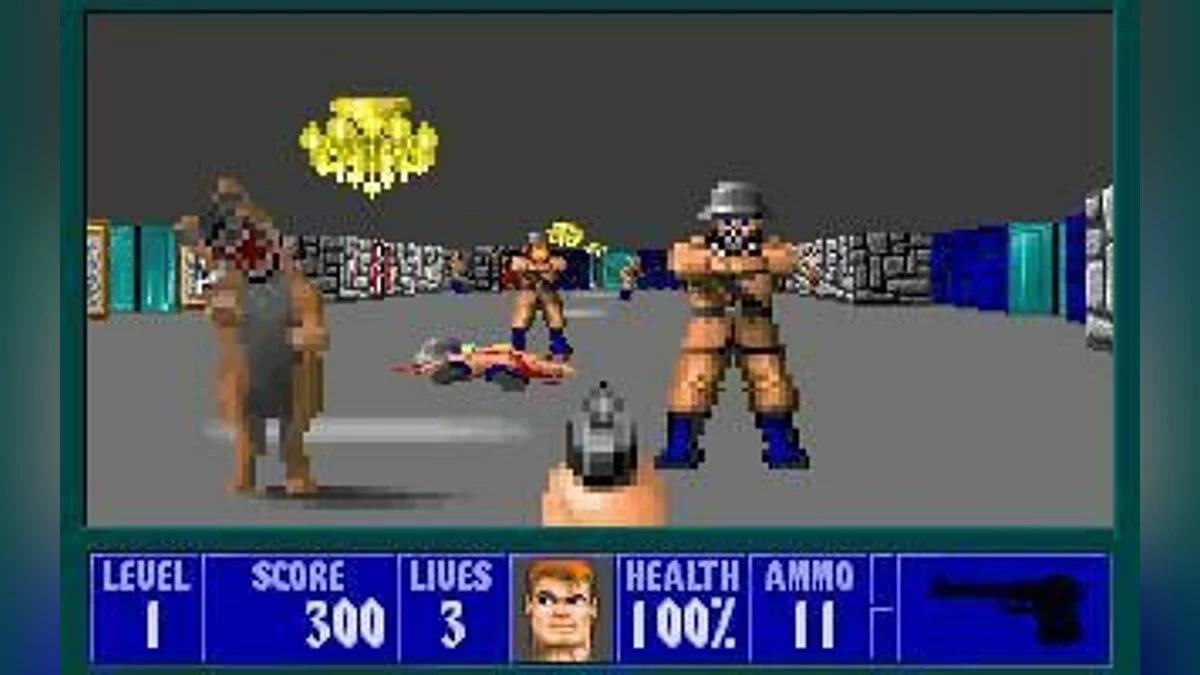 Скриншоты из Wolfenstein 3D / Картинка 46