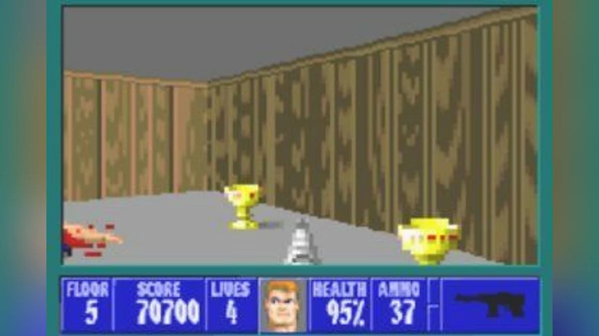 Скриншоты из Wolfenstein 3D / Картинка 51