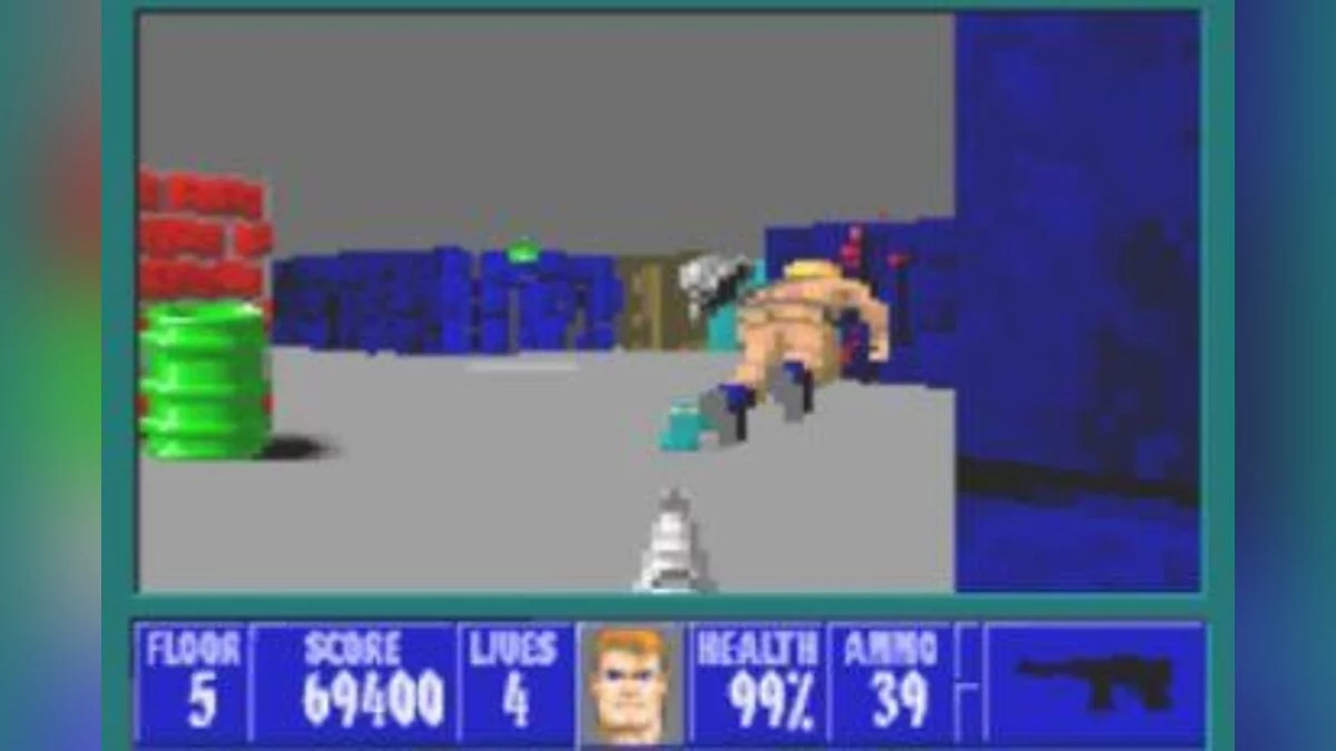 Скриншоты из Wolfenstein 3D / Картинка 54