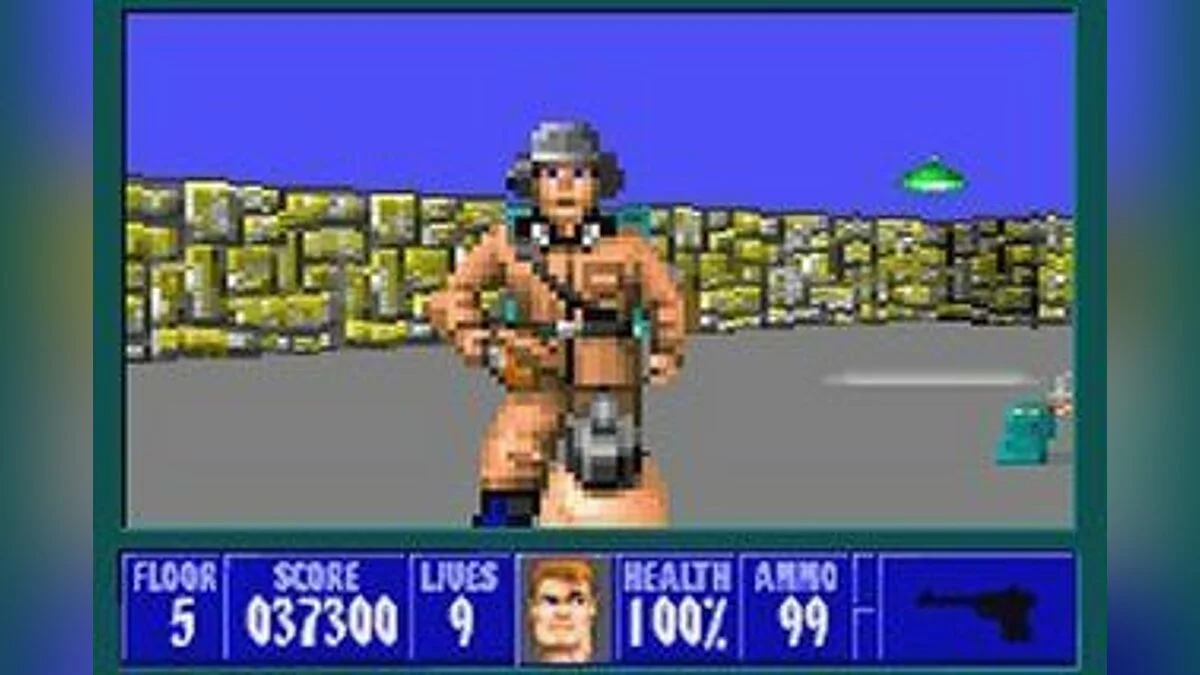 Скриншоты из Wolfenstein 3D / Картинка 57