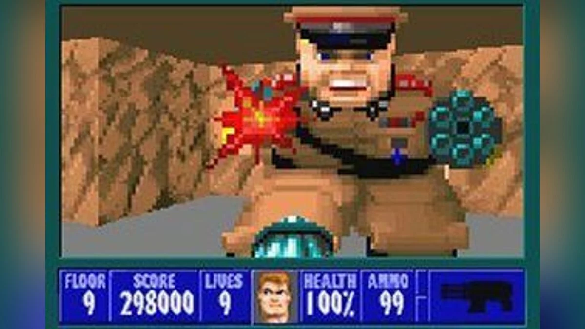 Скриншоты из Wolfenstein 3D / Картинка 61