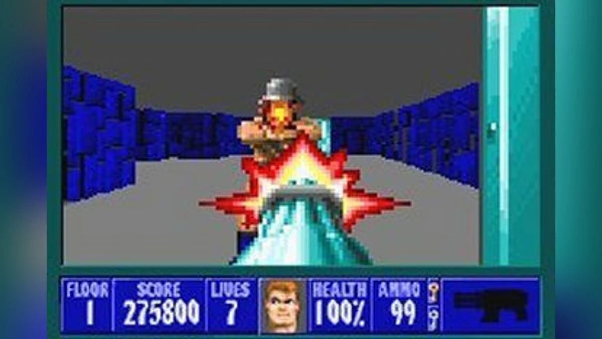 Скриншоты из Wolfenstein 3D / Картинка 62