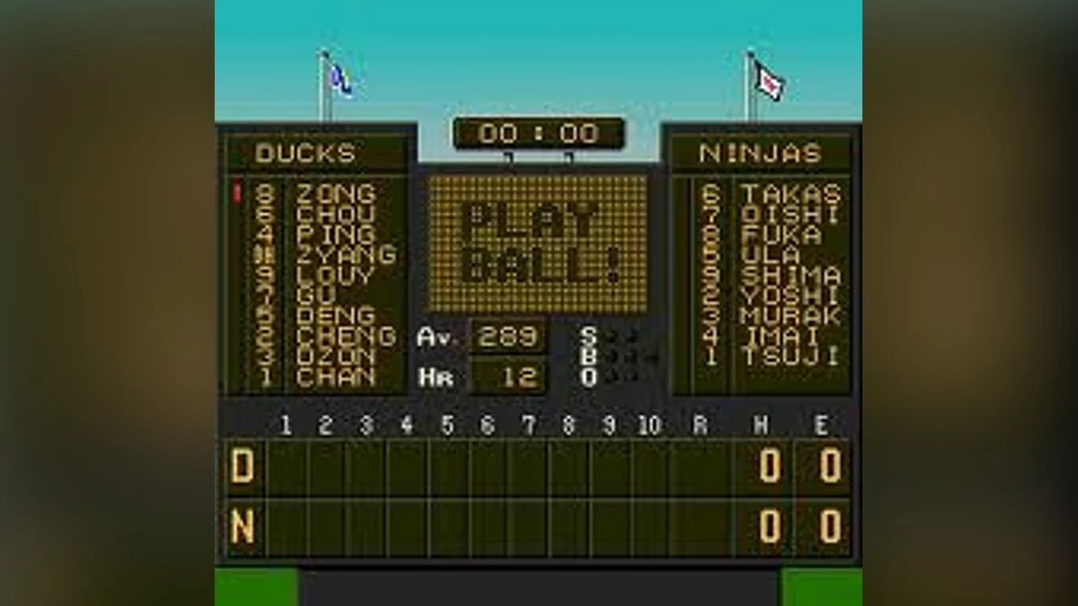 Скриншоты из World Class Baseball / Картинка 3