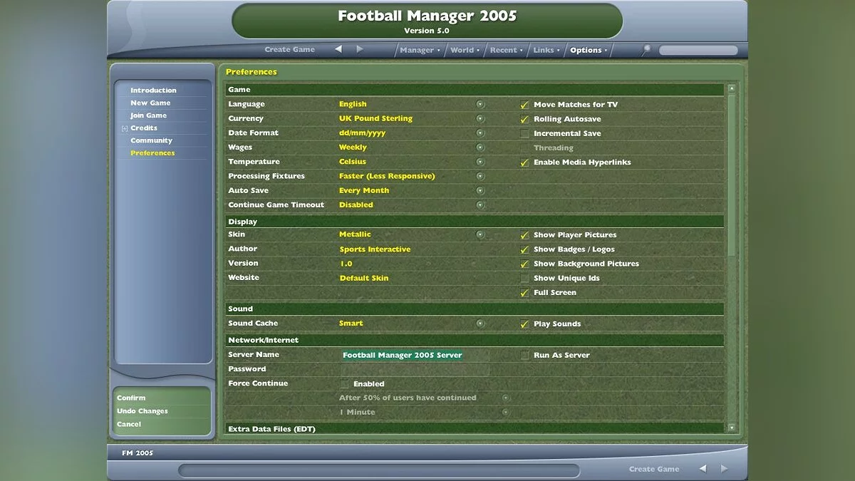 Скриншоты из Worldwide Soccer Manager 2005 / Картинка 12