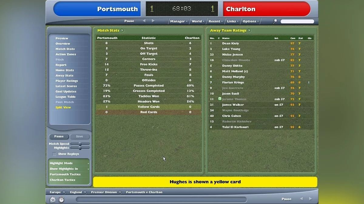 Скриншоты из Worldwide Soccer Manager 2005 / Картинка 25