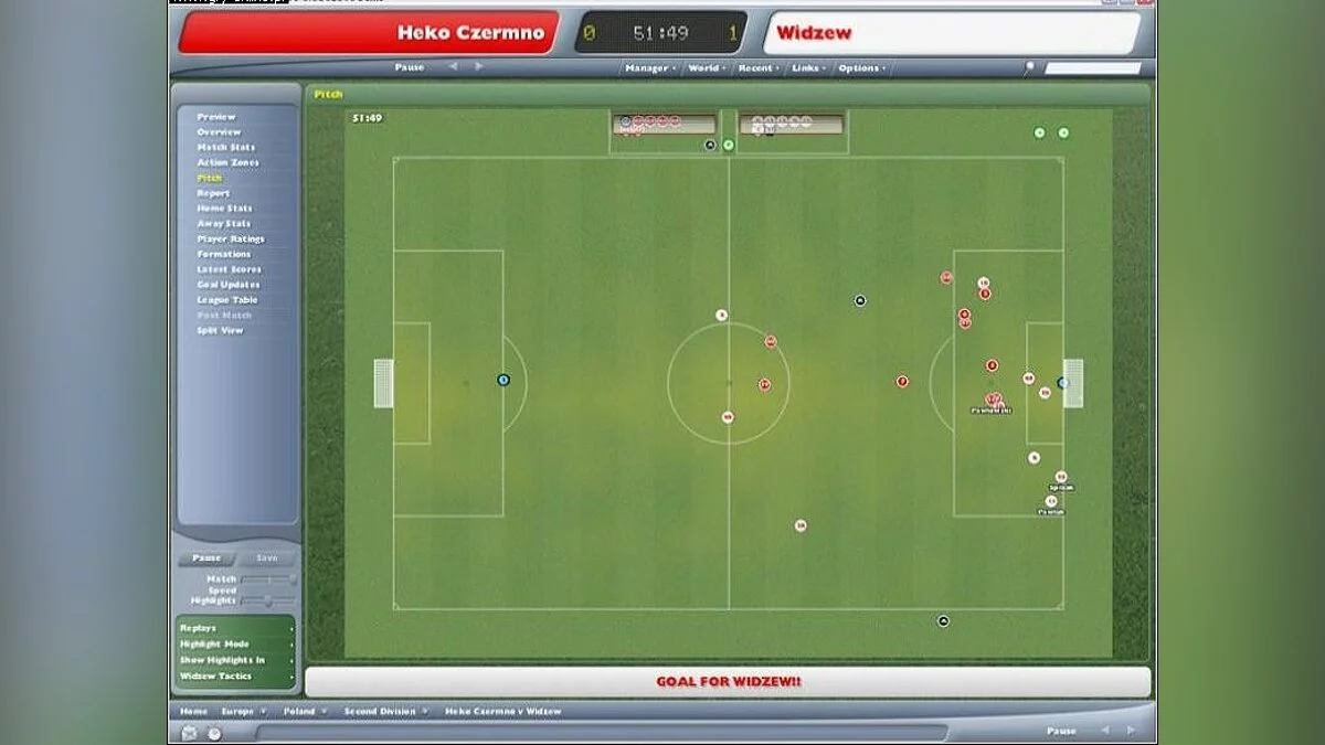 Скриншоты из Worldwide Soccer Manager 2006 / Картинка 20