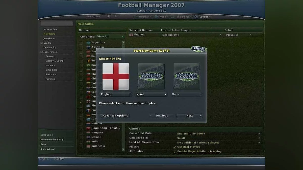 Скриншоты из Worldwide Soccer Manager 2007 / Картинка 12