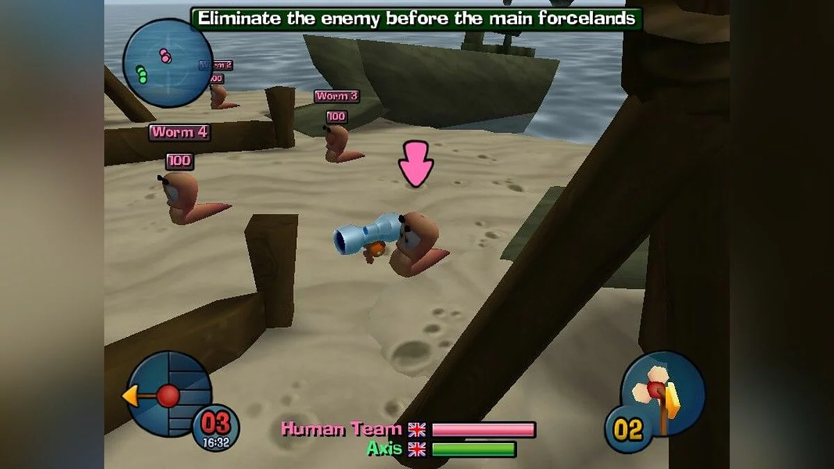Скриншоты из Worms 3D / Картинка 30