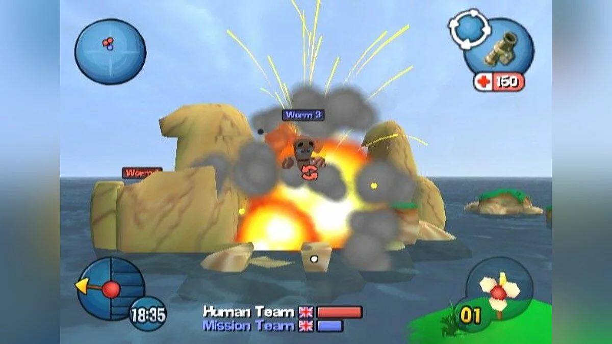 Скриншоты из Worms 3D / Картинка 68