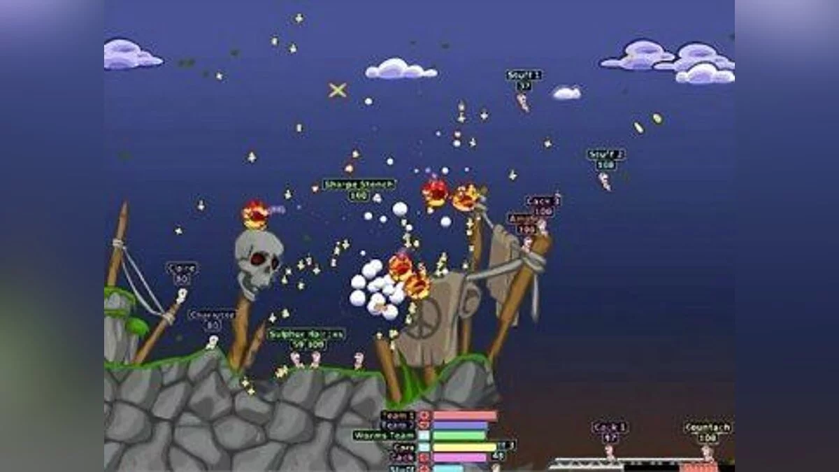Скриншоты из Worms Armageddon / Картинка 39