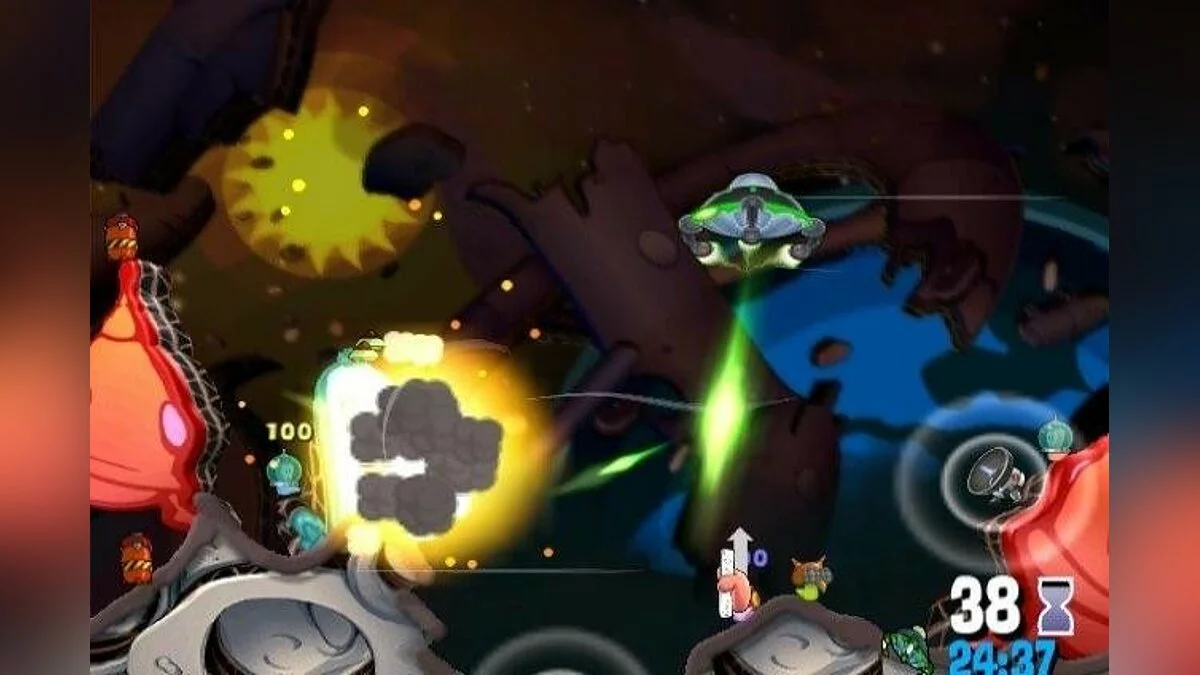 Скриншоты из Worms: A Space Oddity / Картинка 10