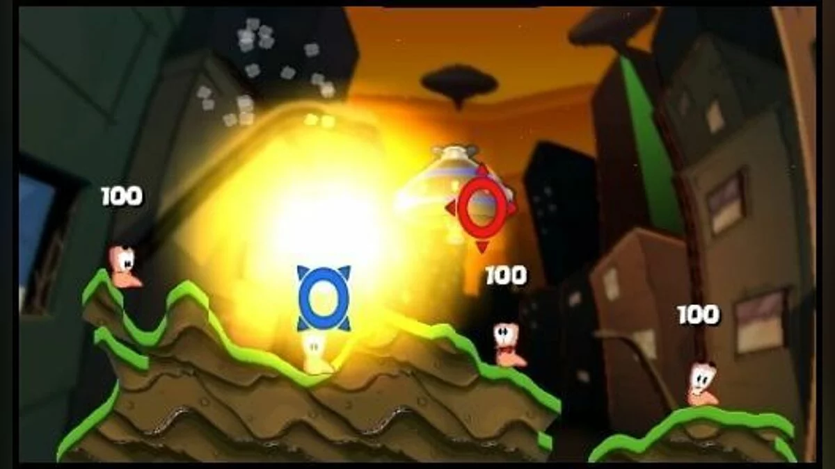 Скриншоты из Worms: A Space Oddity / Картинка 3