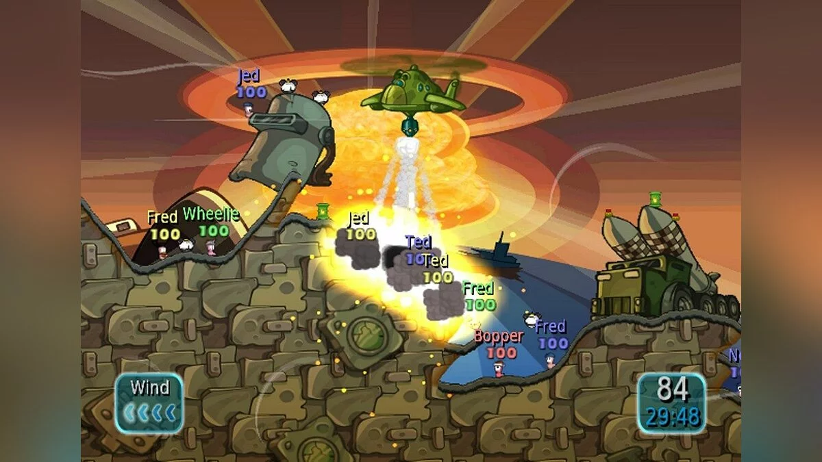Скриншоты из Worms Battle Islands / Картинка 2
