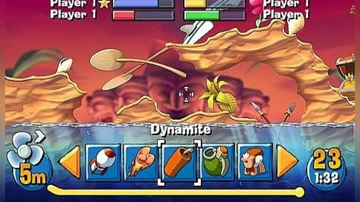 Скриншоты из Worms: Open Warfare / Картинка 17