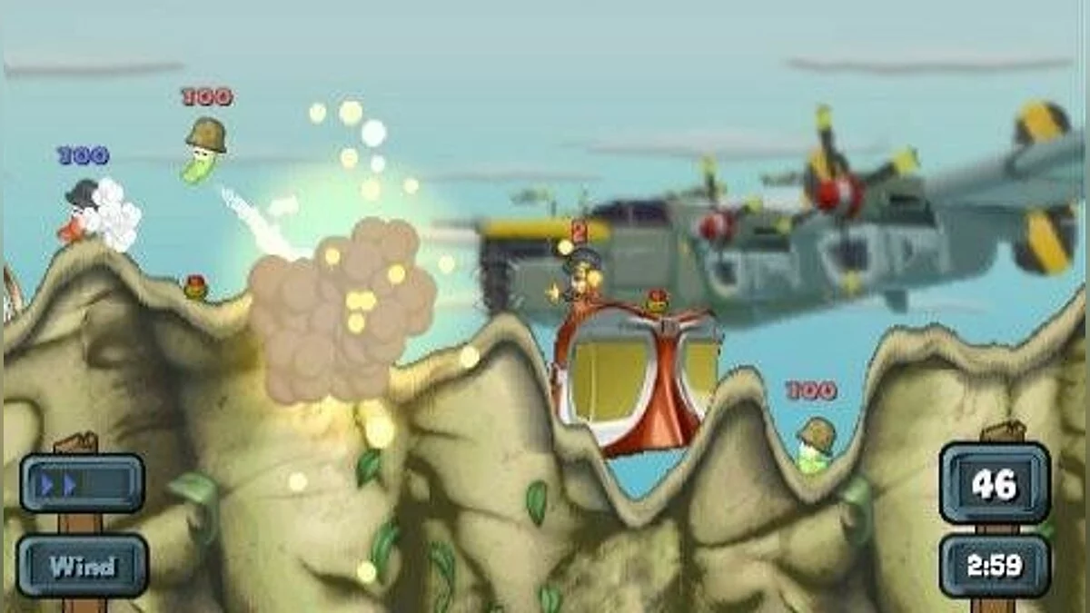 Скриншоты из Worms: Open Warfare 2 / Картинка 40