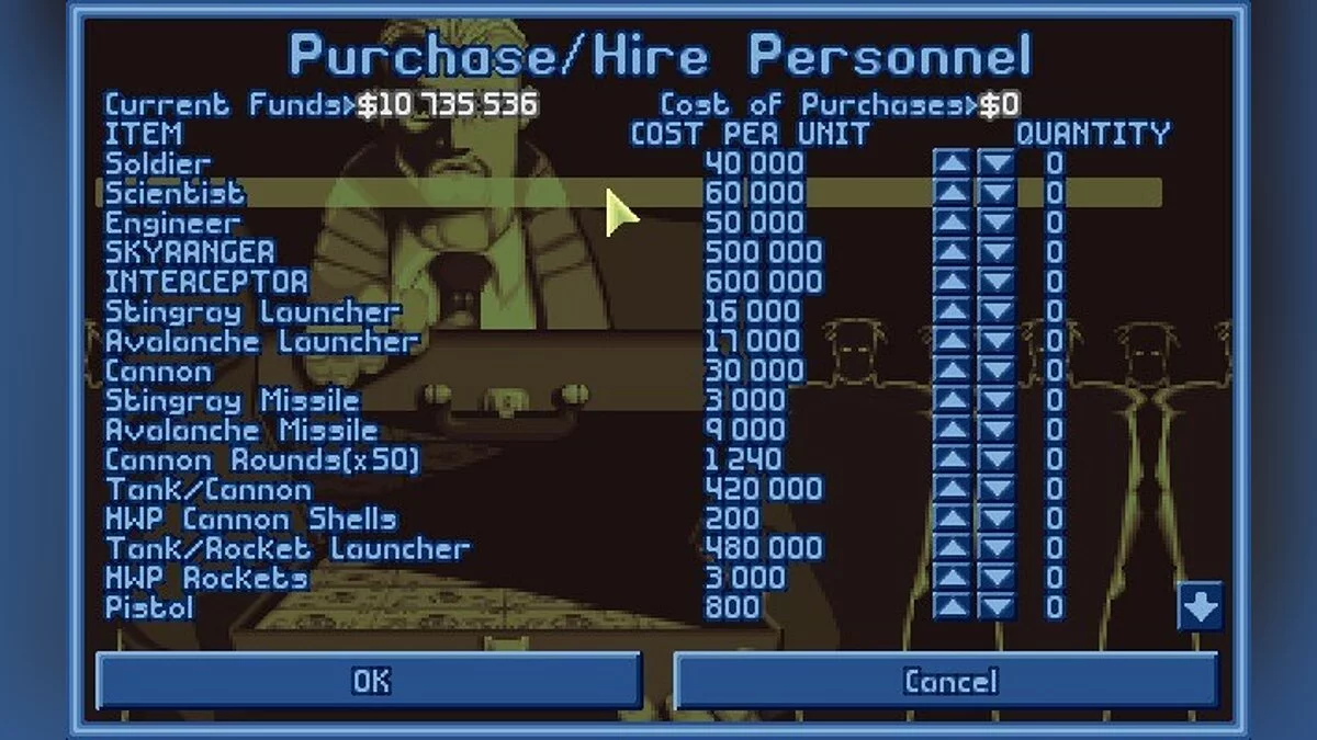 Скриншоты из X-COM: UFO Defense / Картинка 187