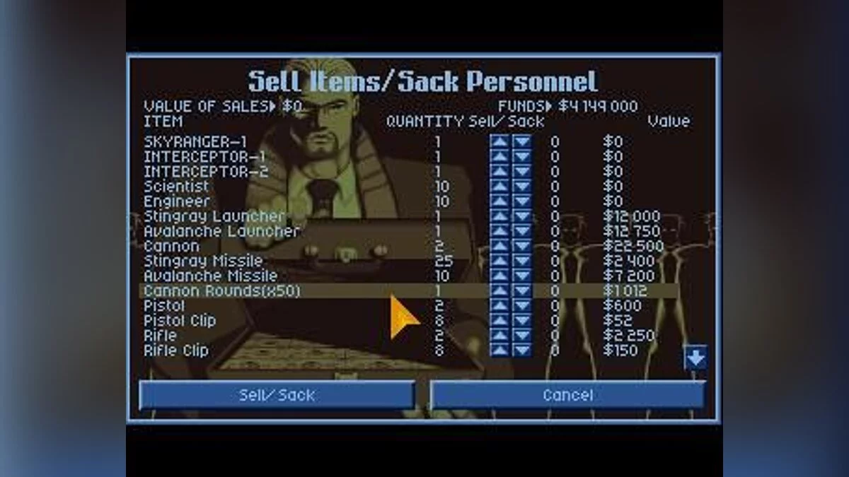 Скриншоты из X-COM: UFO Defense / Картинка 88