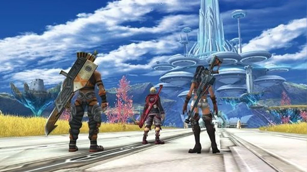Скриншоты из Xenoblade Chronicles / Картинка 14