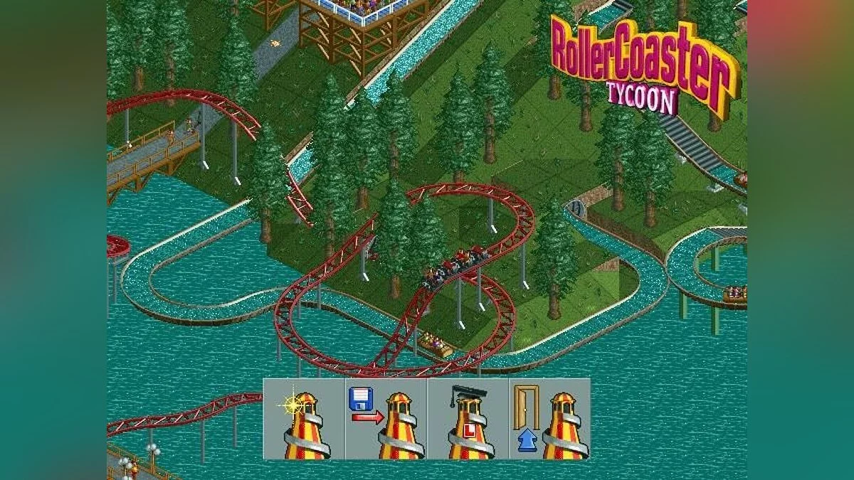 Скриншоты из RollerCoaster Tycoon / Картинка 56