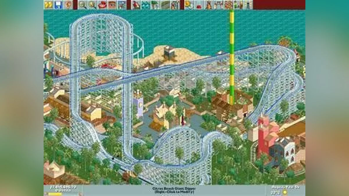Скриншоты из RollerCoaster Tycoon / Картинка 4