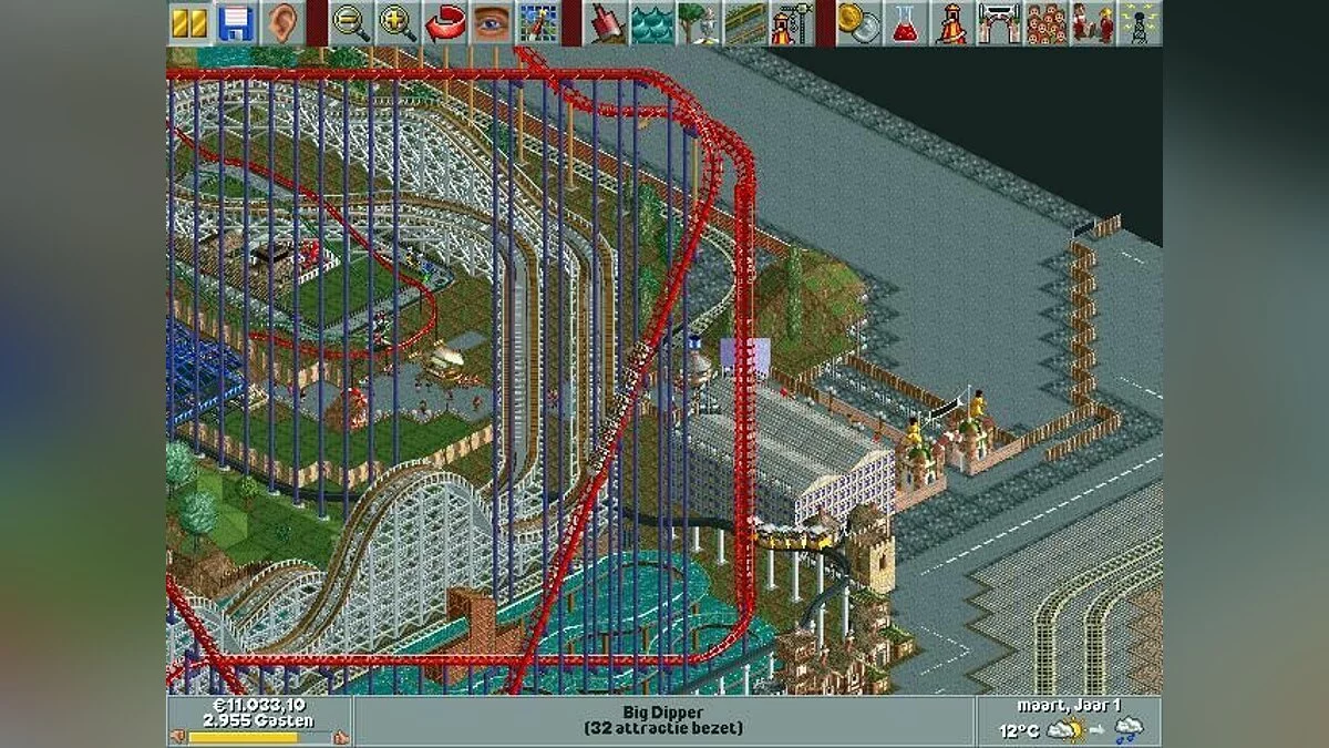 Скриншоты из RollerCoaster Tycoon / Картинка 7