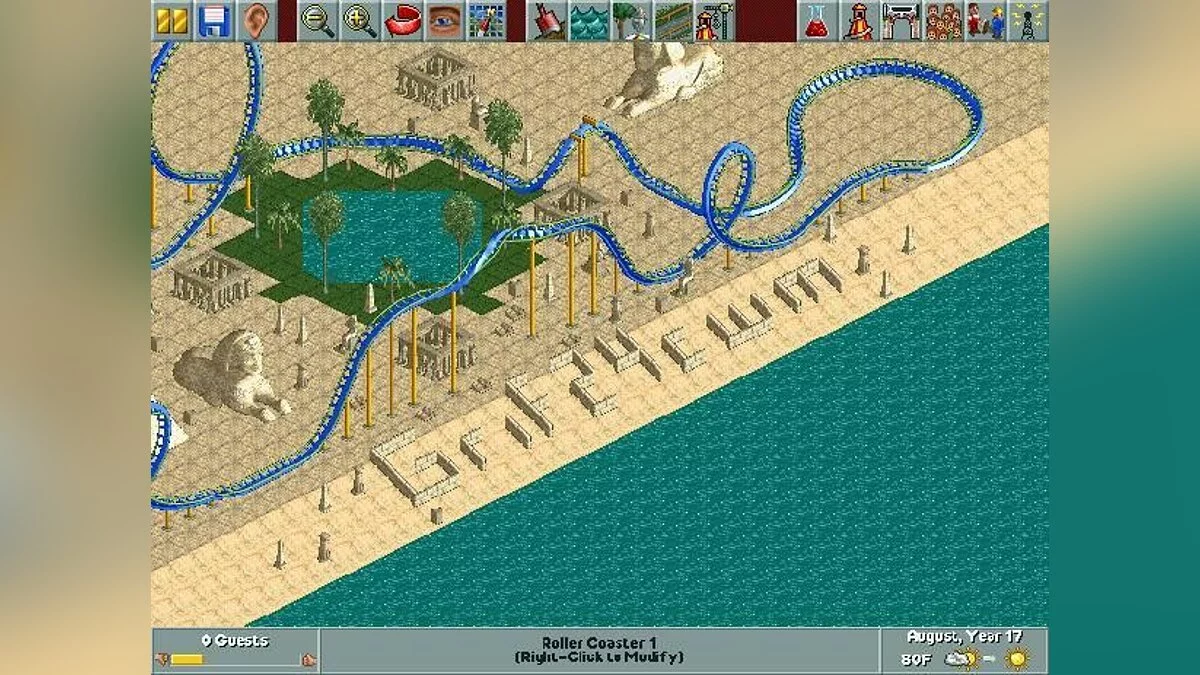 Скриншоты из RollerCoaster Tycoon / Картинка 11