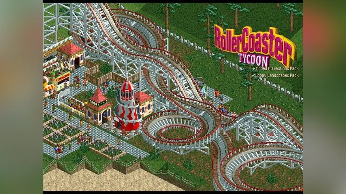 Скриншоты из RollerCoaster Tycoon / Картинка 14
