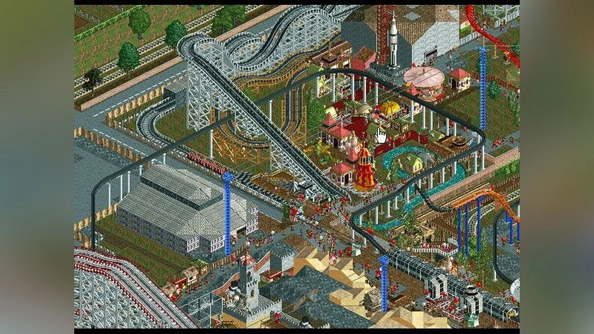 Скриншоты из RollerCoaster Tycoon / Картинка 15