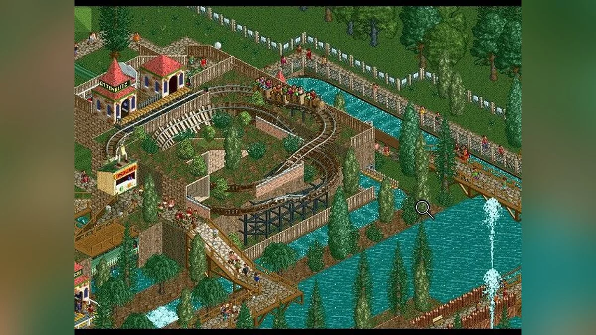 Скриншоты из RollerCoaster Tycoon / Картинка 17