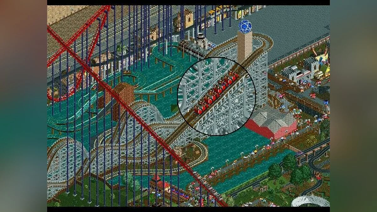 Скриншоты из RollerCoaster Tycoon / Картинка 18
