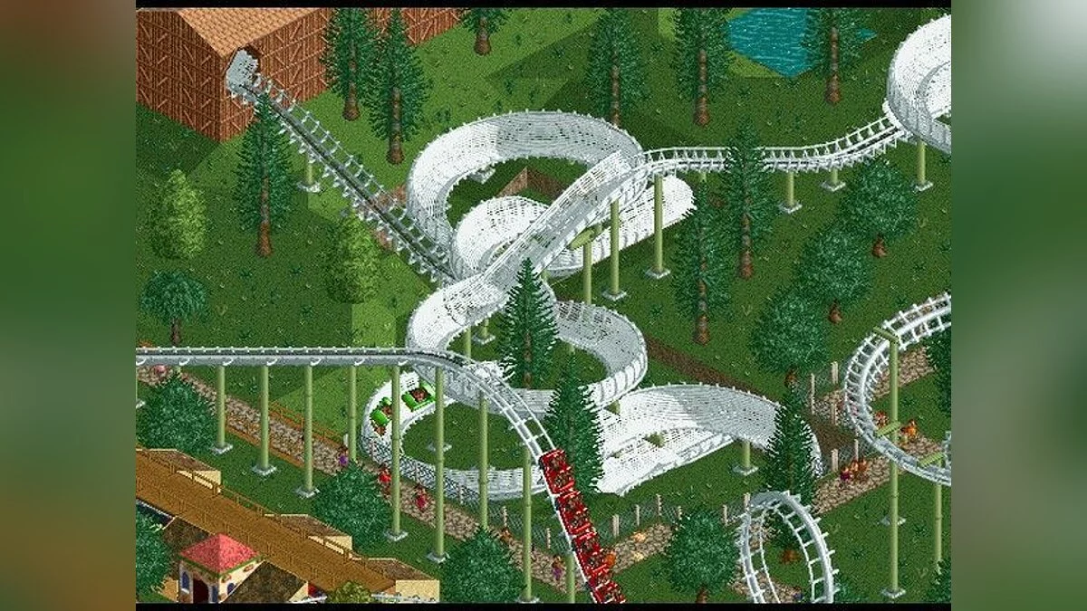 Скриншоты из RollerCoaster Tycoon / Картинка 19