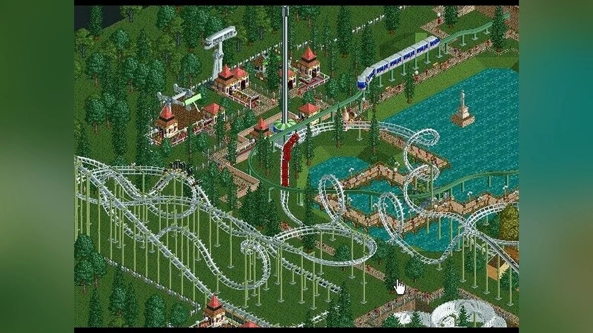 Скриншоты из RollerCoaster Tycoon / Картинка 20