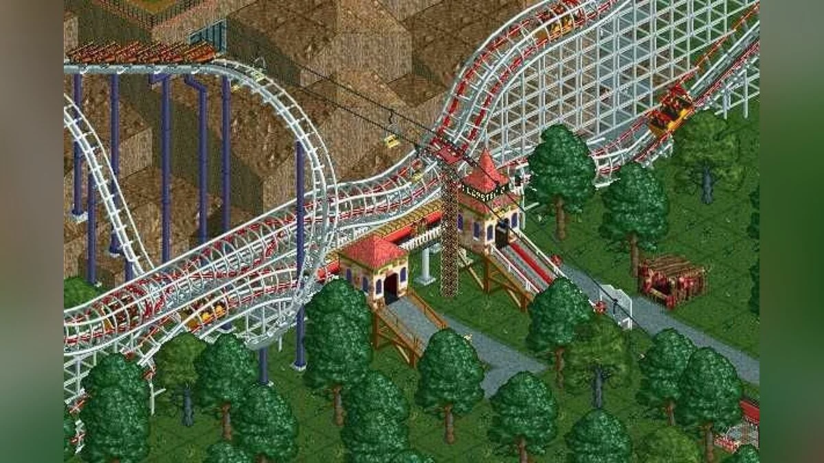 Скриншоты из RollerCoaster Tycoon / Картинка 22