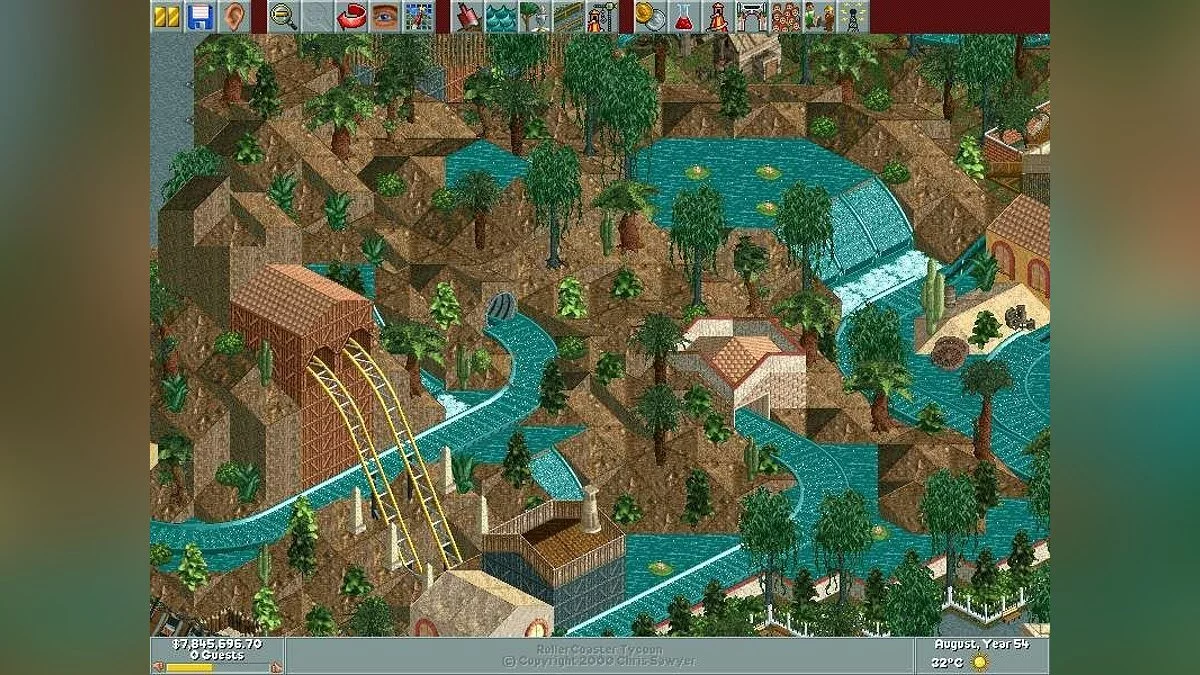 Скриншоты из RollerCoaster Tycoon / Картинка 26